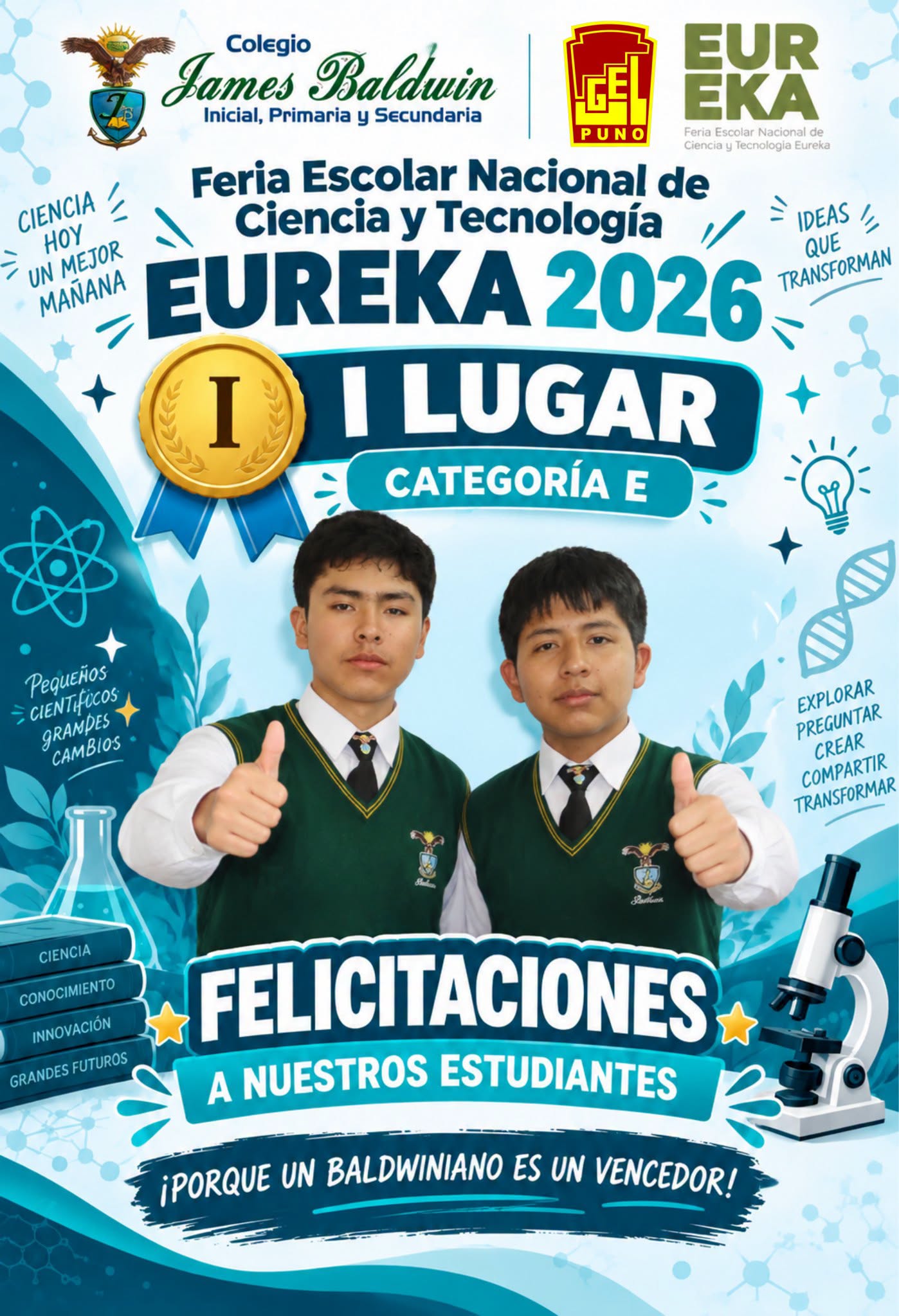 Eureka 2026 I Lugar