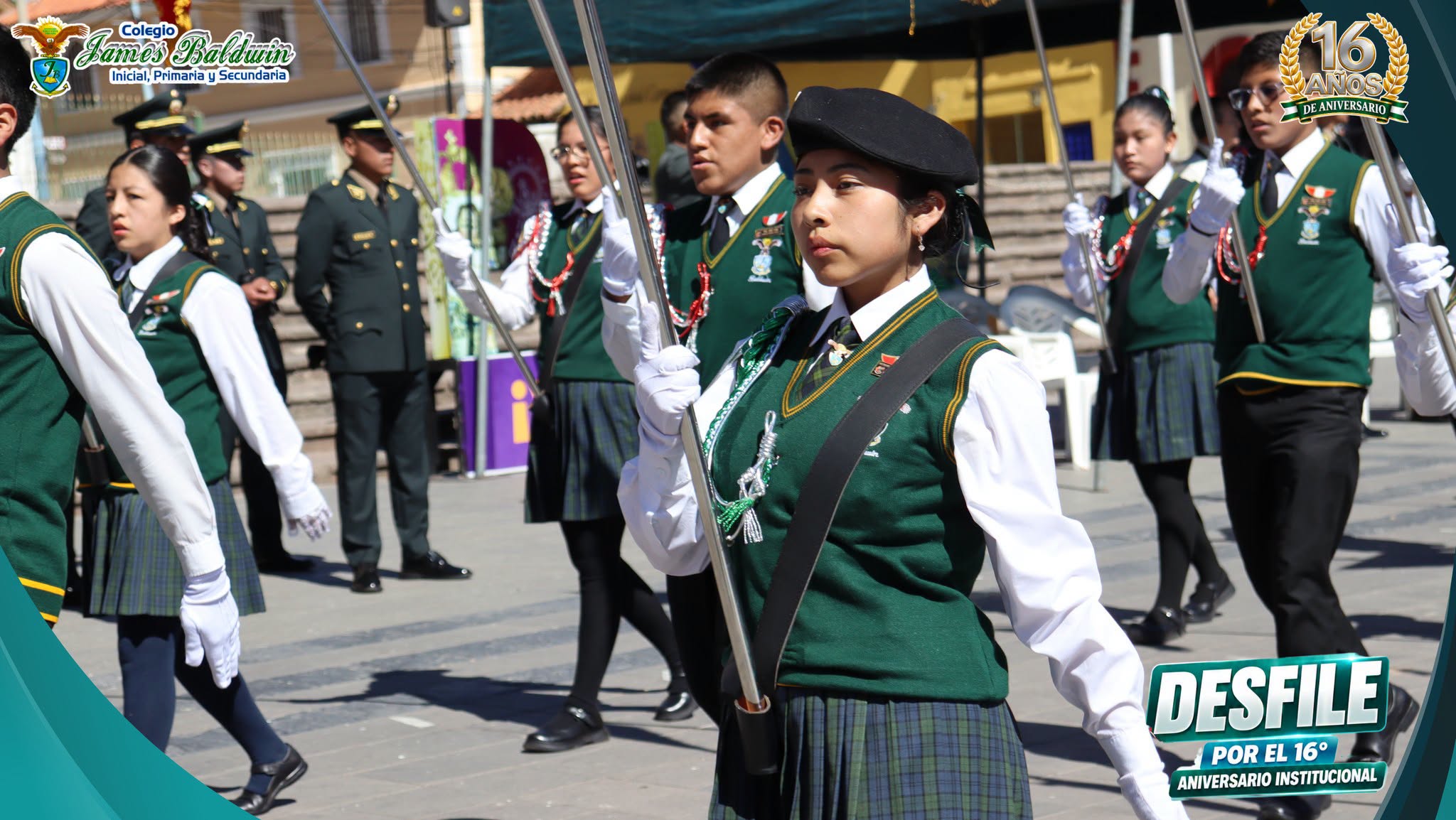 Desfile de Honor por Aniversario - Sede Puno (16 Años)