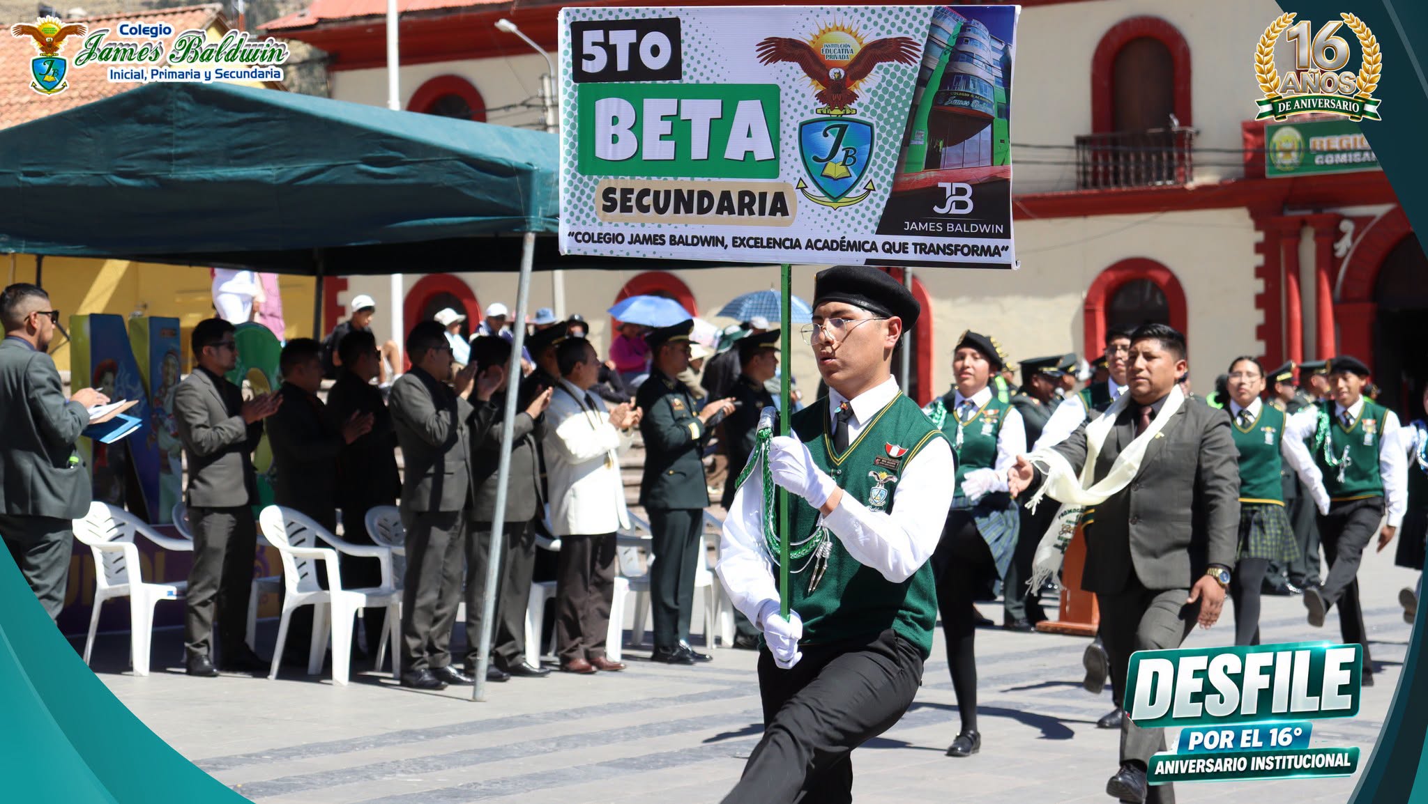 Desfile de Honor por Aniversario - Sede Puno (16 Años)